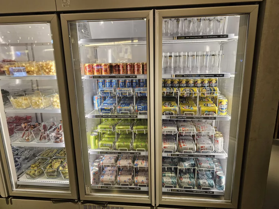 Zdieľať salónik, nápoje