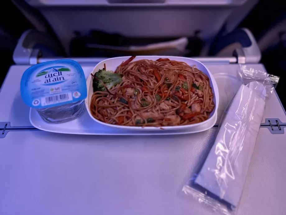 Štandardné jedlo Flydubai