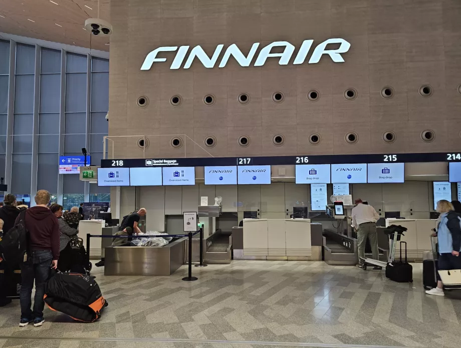 Odbavenie Finnair