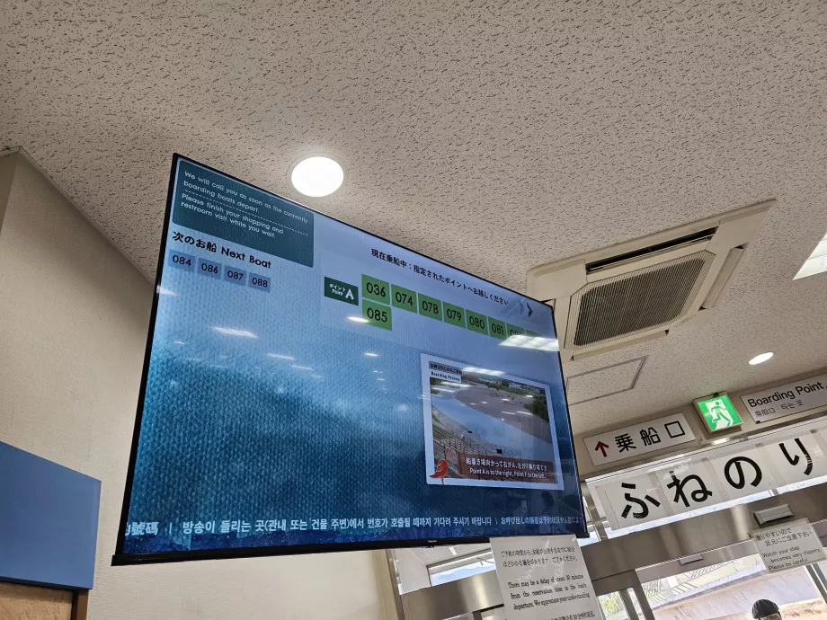 Nalodenie na loď podľa čísel