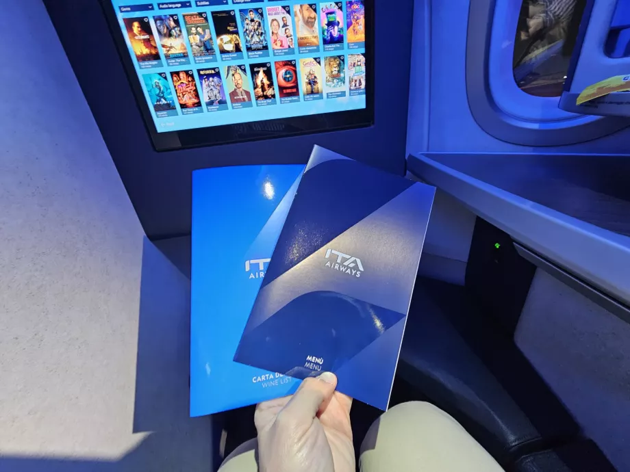 Menu a vínny lístok