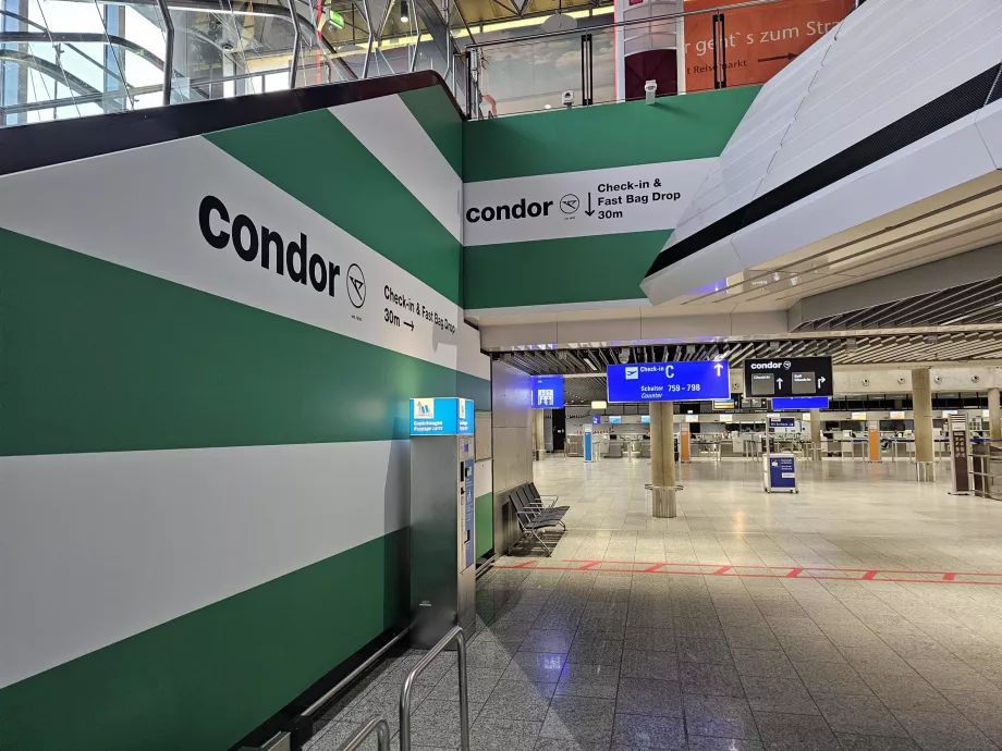 Odbavenie na letisku Frankfurt
