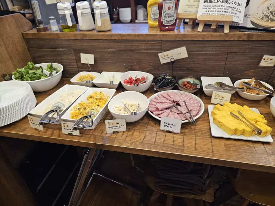 Raňajky - studené menu