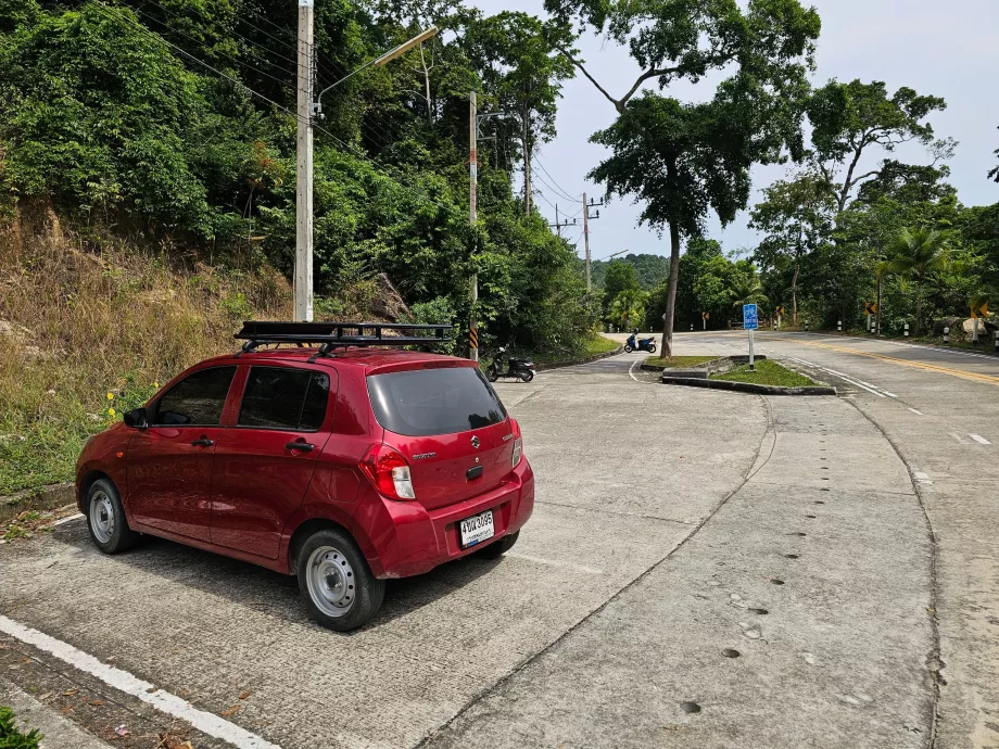 Parkovisko v NP Namtok Than Sadet