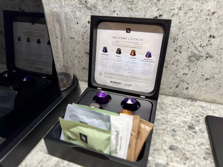 Káva Nespresso na izbe