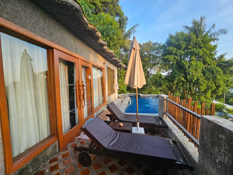 Terasa v našej vile