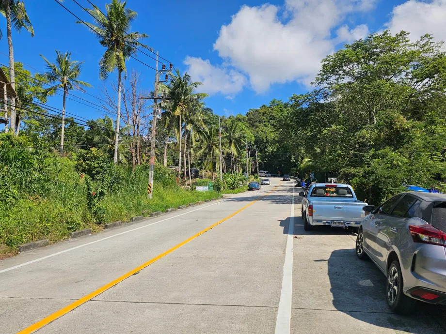 Hlavná cesta na ostrov Koh Phangan