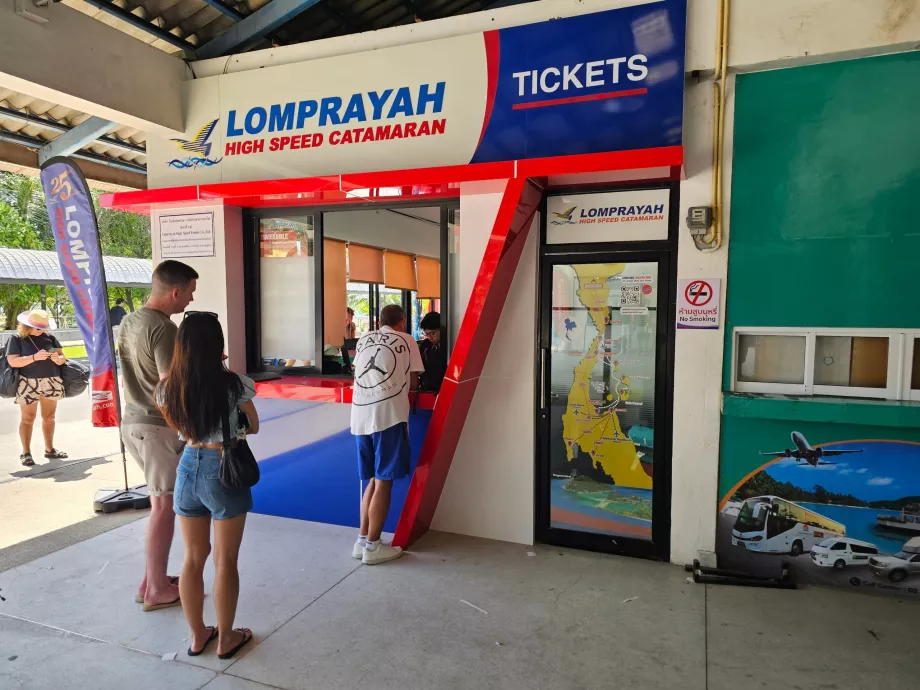 Prístavisko Thong Sala, pokladňa