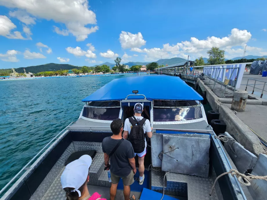 Rýchloloď Koh Phangan - Koh Samui