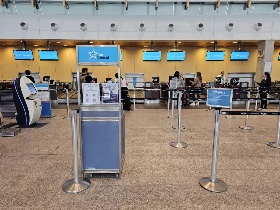 Odbavenie Air Transat