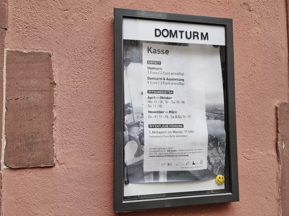 Ceny vstupného do veže