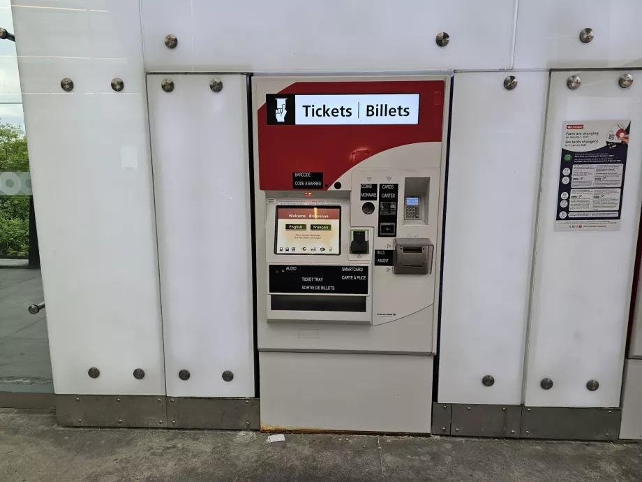 Automat na lístky