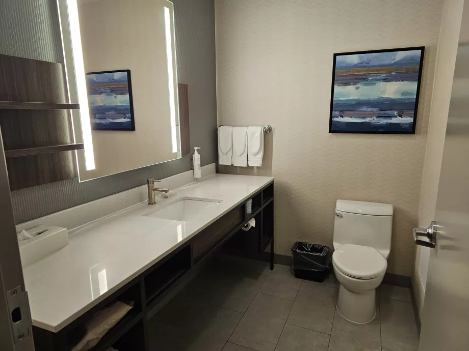 Hilton Garden Inn, kúpeľňa