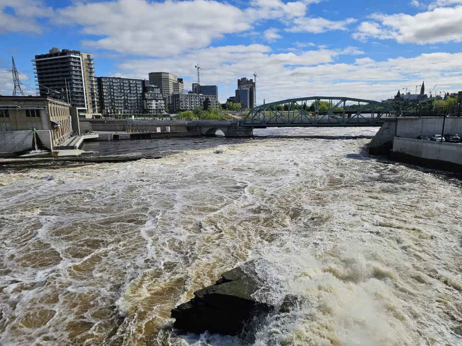 Vodopády Chaudiere