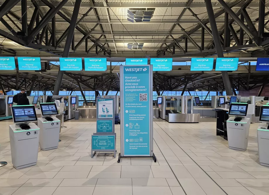Odbavenie Westjet