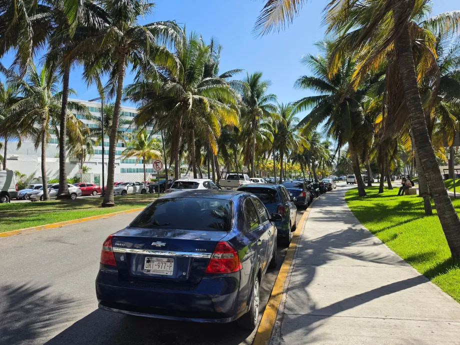 Parkovanie v Punta Cancún