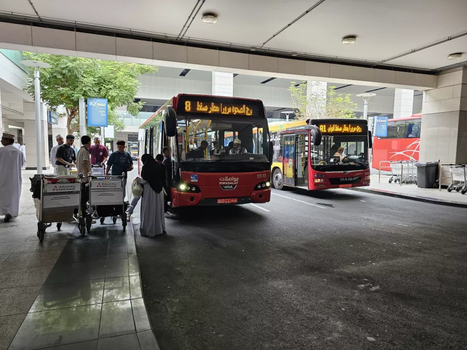 Autobusy liniek 8 a A1