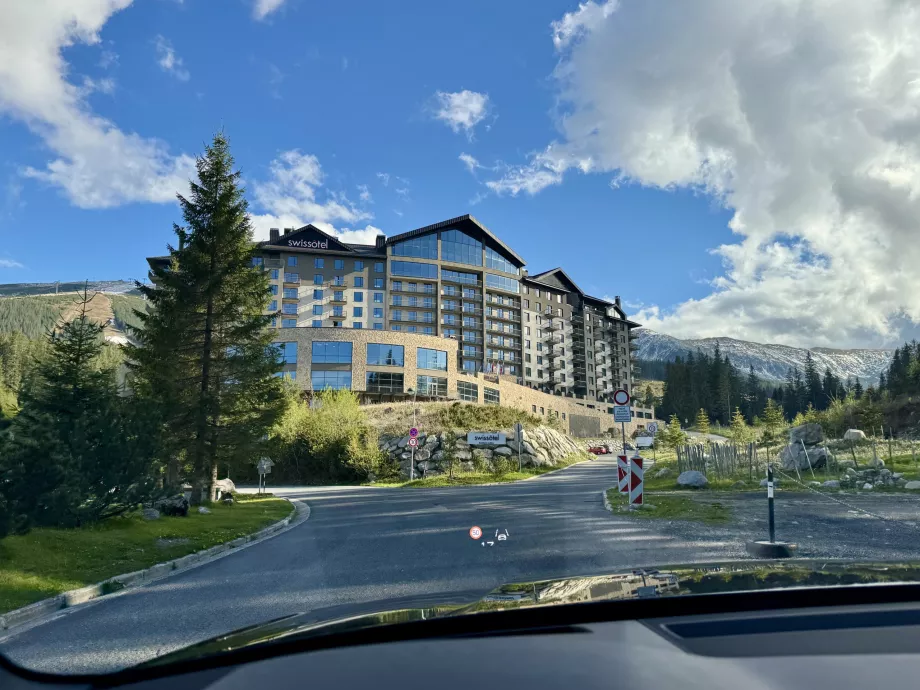 Ako sa dostať do hotela Swissotel Damian Jasná