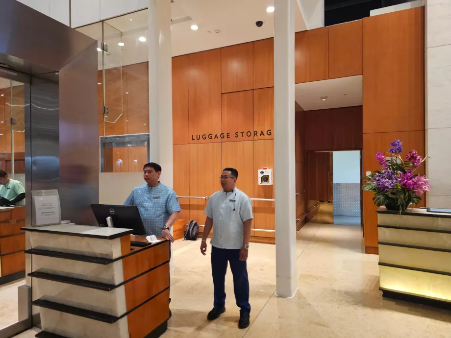 Úschovňa batožiny pre hostí