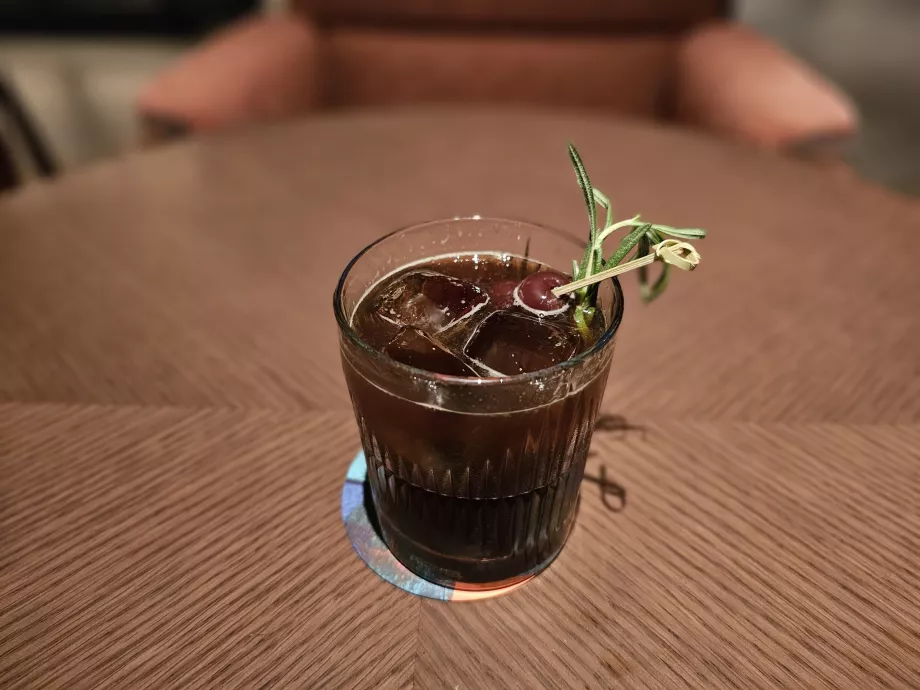 Koktail v reštaurácii Galéria 11