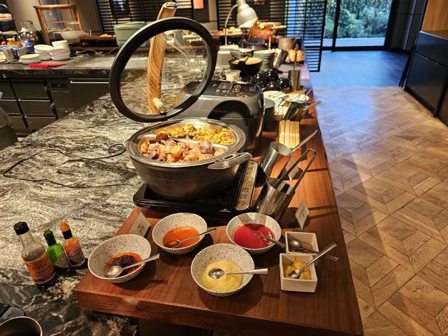 Raňajky - teplé jedlá