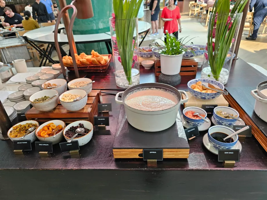 Raňajky v reštaurácii Rise