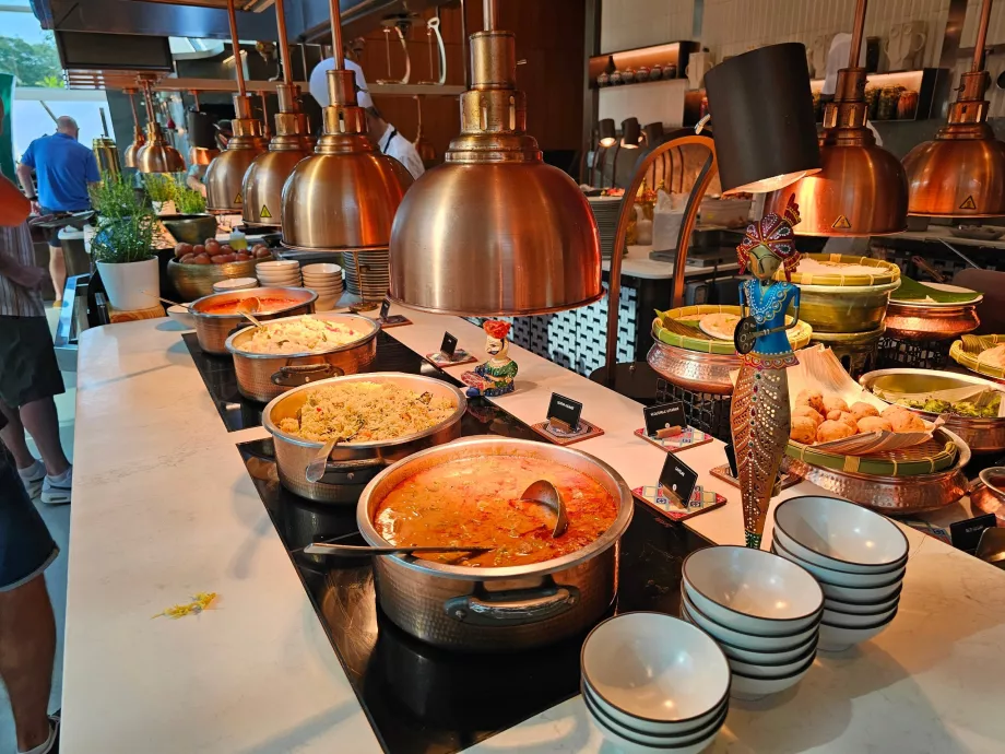 Raňajky v reštaurácii Rise