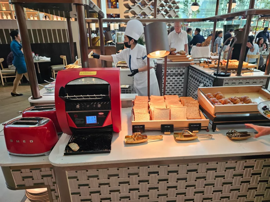 Raňajky v reštaurácii Rise