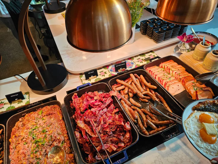 Raňajky v reštaurácii Rise