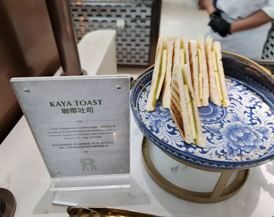 Raňajky v reštaurácii Rise