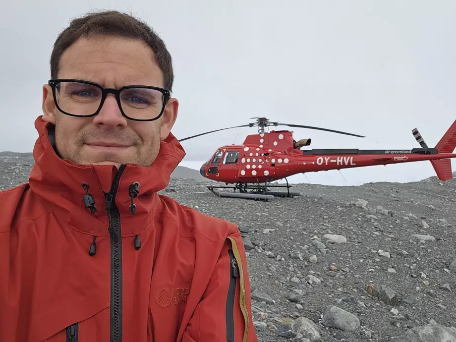 Christopher s helikoptérou