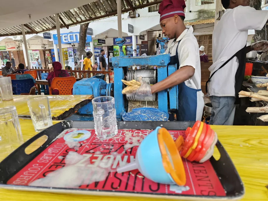 Príprava cukrovej trstiny