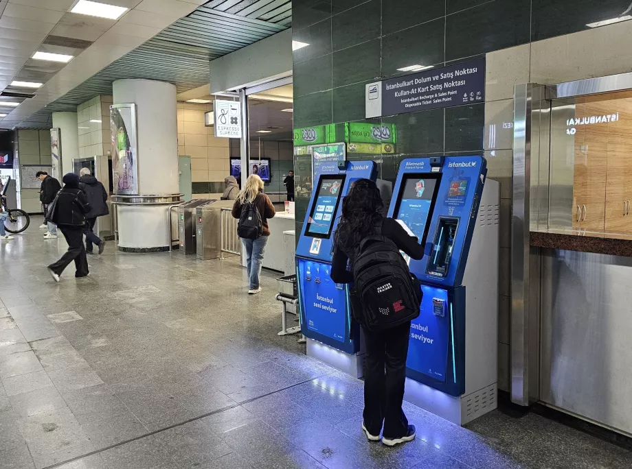 Automaty na Istanbulkart