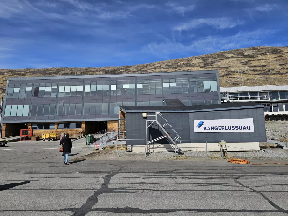 príletové letisko Kangerlussuaq