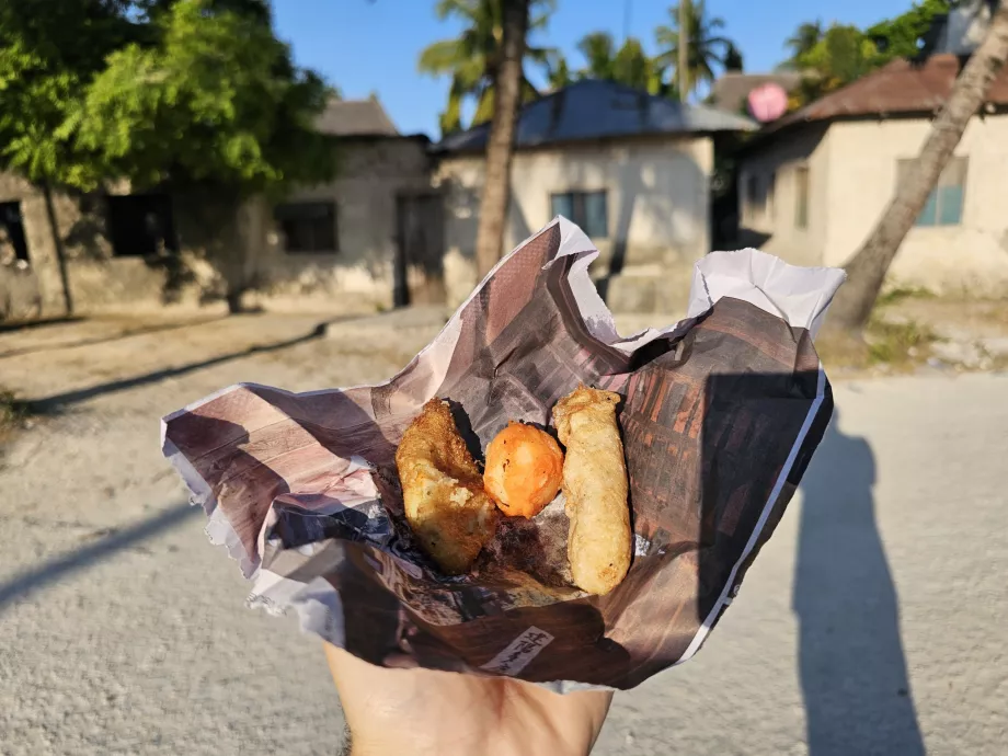Občerstvenie v Jambiani