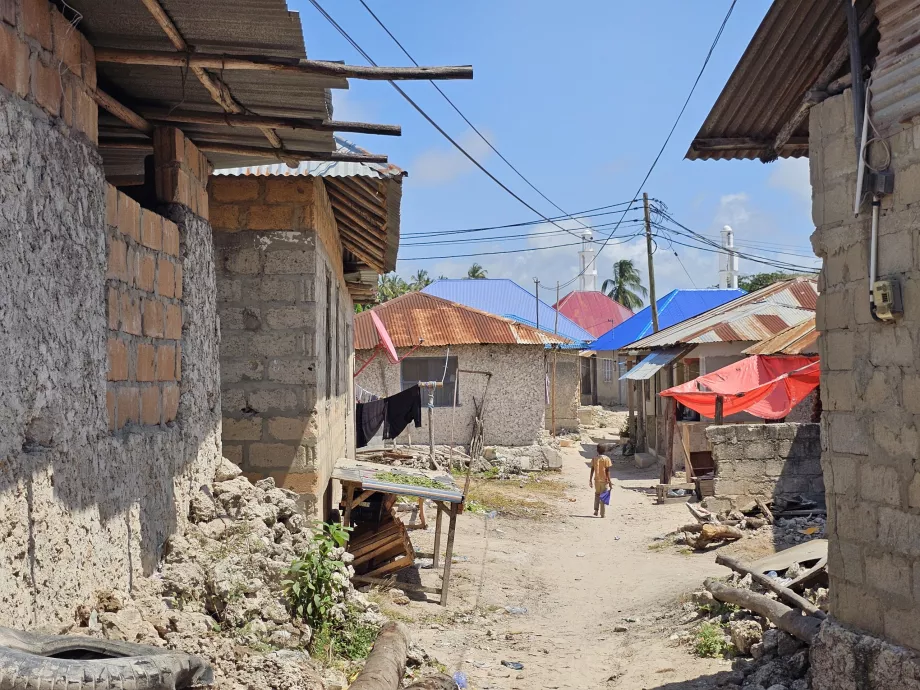Centrum mesta Paje