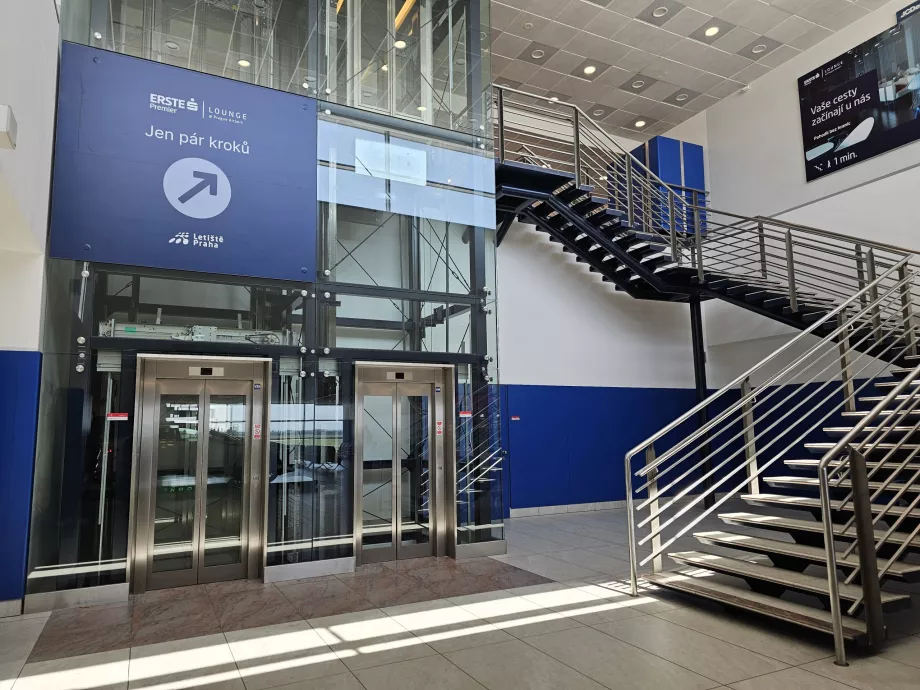 Umiestnenie salónika D-gates v termináli 2