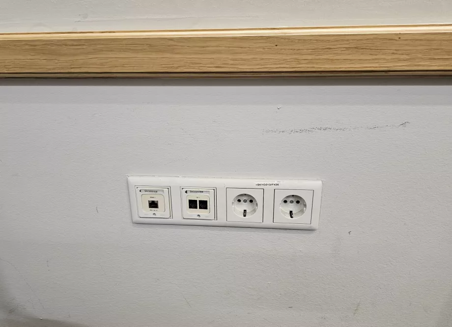 Zásuvky na nabíjanie elektroniky