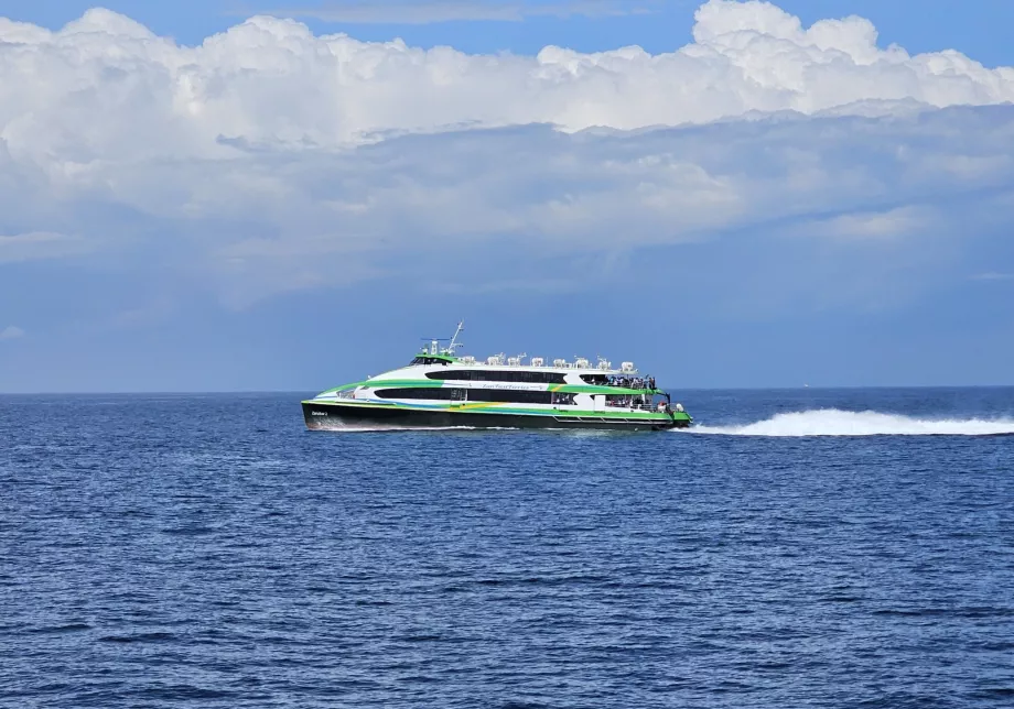 Loď spoločnosti ZanFast Ferries