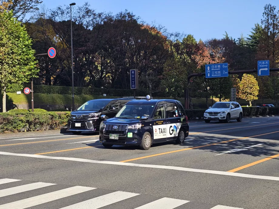 Oficiálne taxi Tokio
