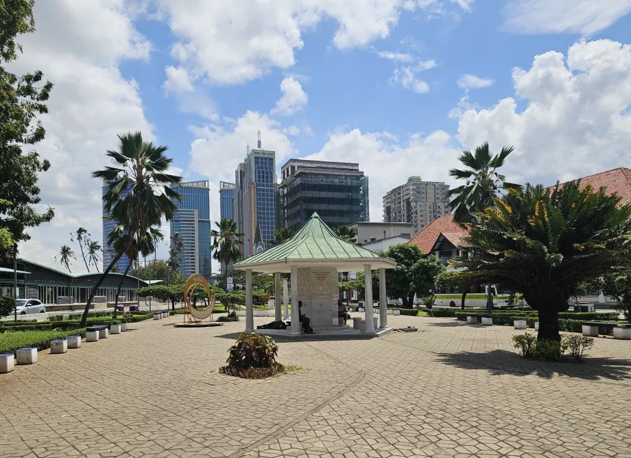 Moderné centrum Dar es Salaamu