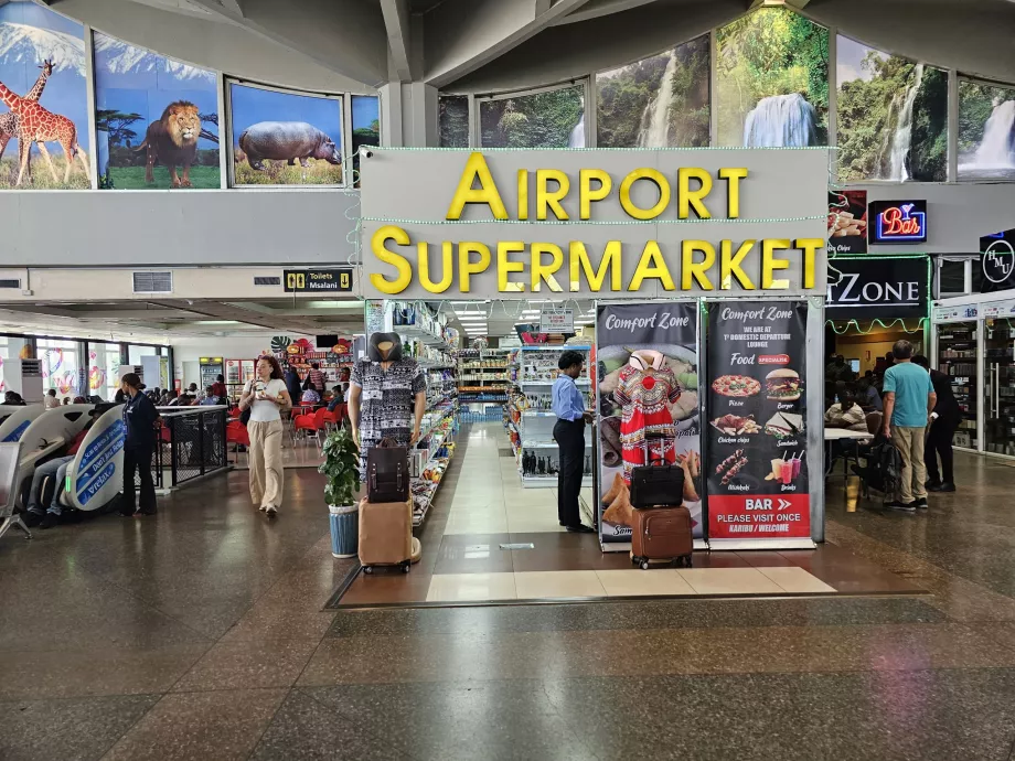 Obchod so zmiešaným tovarom, tranzitná zóna, terminál 2