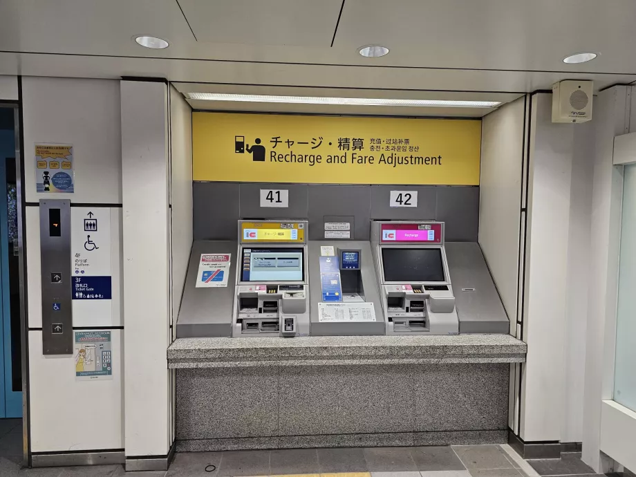 Možnosti dobitia karty pred odchodom zo stanice