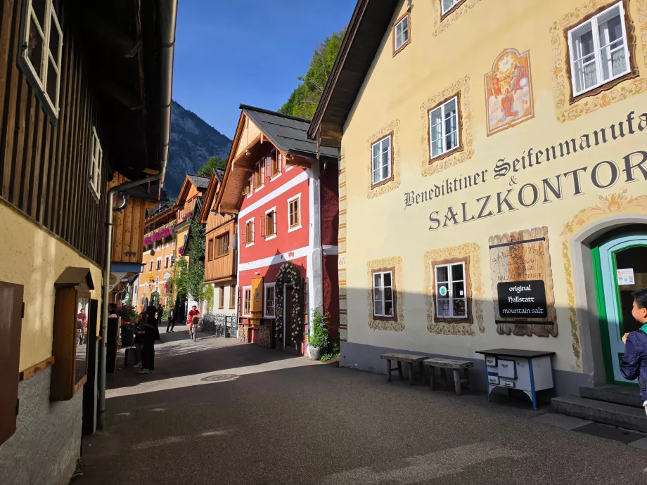 Centrum mesta Hallstatt