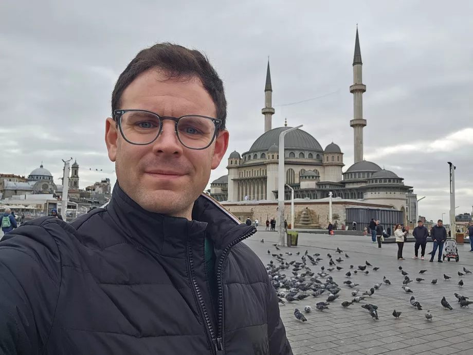 Ja na námestí Taksim