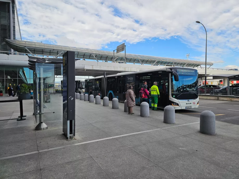 Mestský autobus do centra Málagy