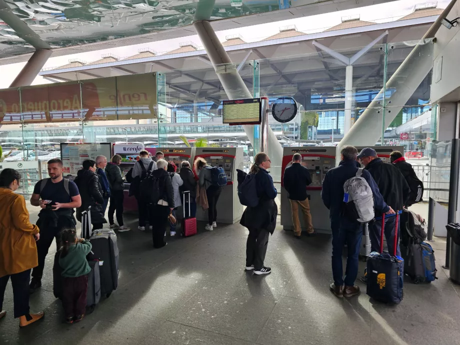 Automaty na lístky RENFE