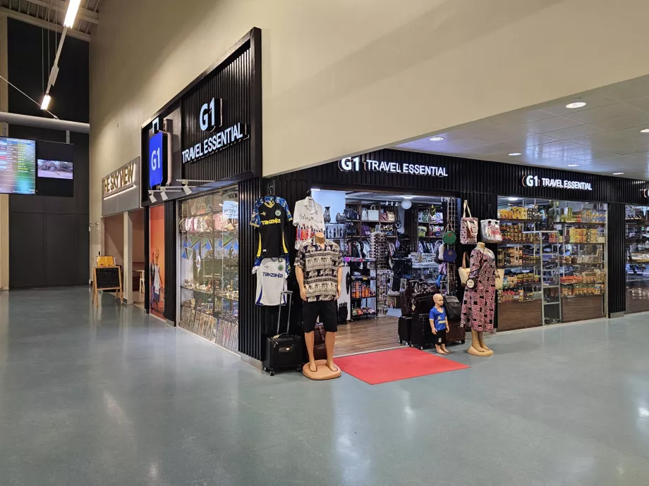 Obchody, tranzitná zóna, terminál 3