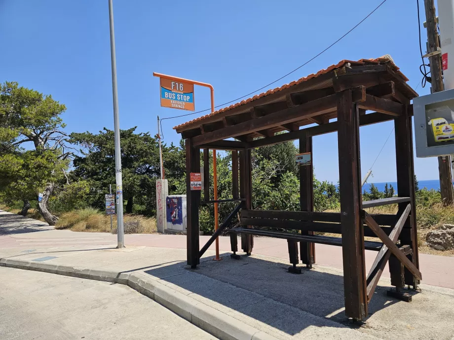 Autobusová zastávka KTEL