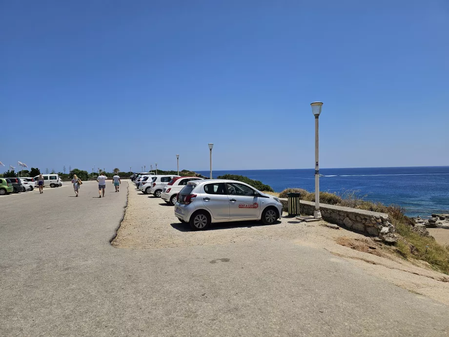 Parkovanie pri prameňoch Kallithea